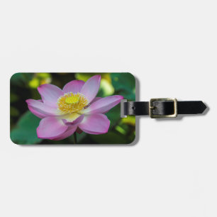 Blooming lotus flower, Indonesia Luggage Tag