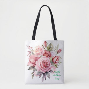 Blooming Love: Mom's Favourite Floral Tote Bag