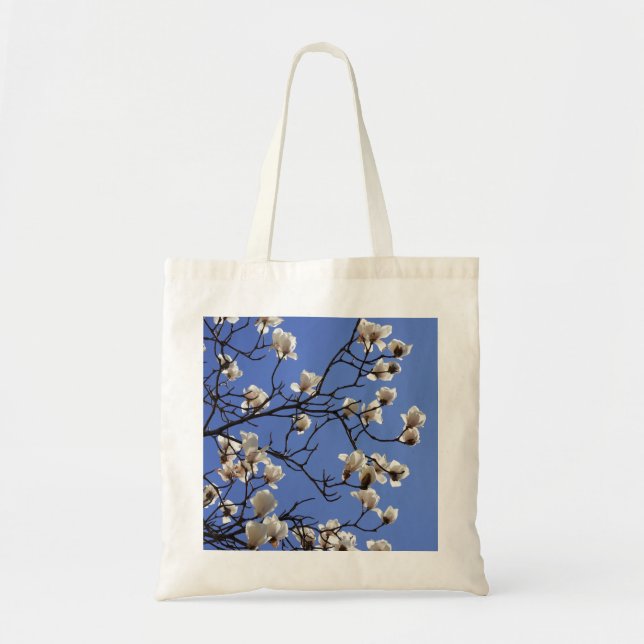 Blooming Magnolias Tote Bag (Front)