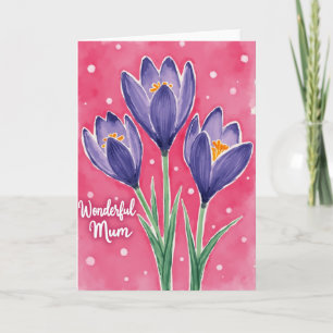 Blooming Mothers Day Flower Card