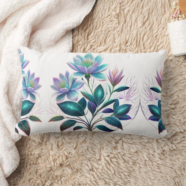 Blooming Paradise Lumbar Pillow (Blanket)