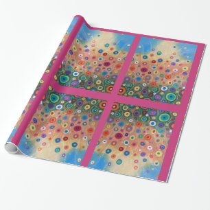 Blooming Party Wrapping Paper