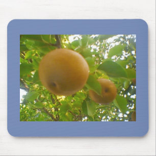 Blooming Pears Mouse Pad