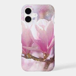 Blooming Pink Purple Magnolia - Spring Flower