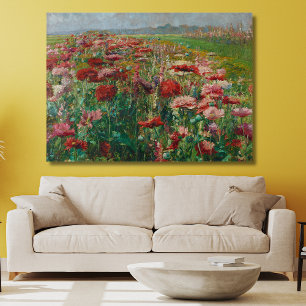 Blooming Poppies – Olga Wisinger-Florian Canvas Print