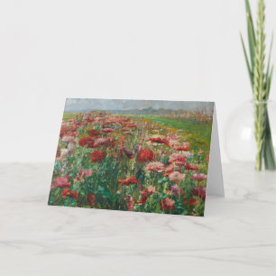 Blooming Poppies   Olga Wisinger-Florian Card