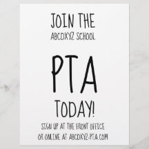 Blooming PTA Flyer