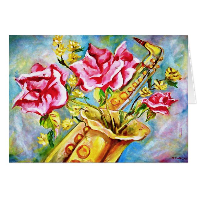 BLOOMING SAX (Front Horizontal)