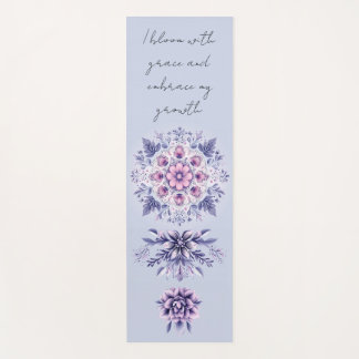 Blooming Serenity Mandala Yoga Mat