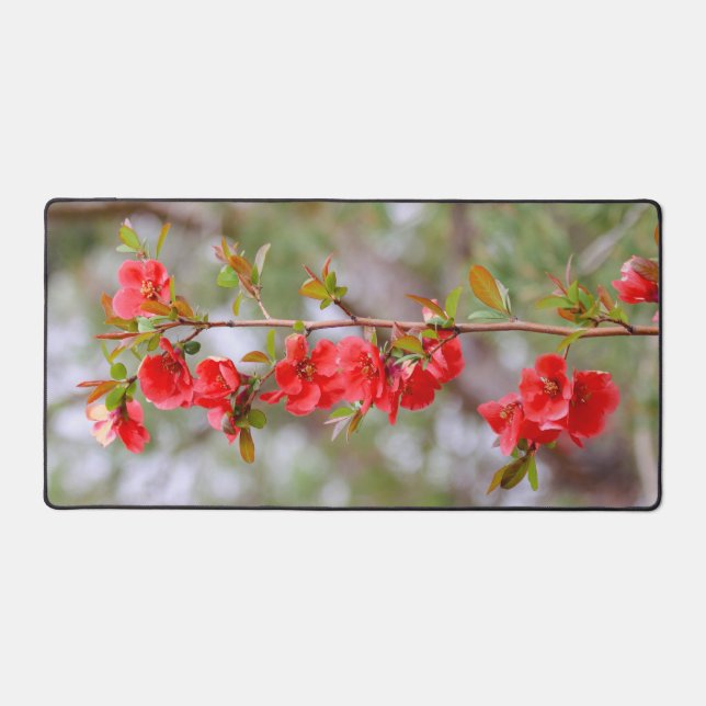 Blooming Spring Desk Mat (Front)