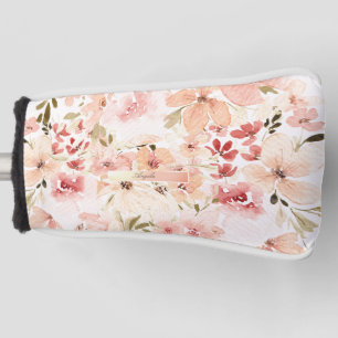 Blooming Spring Flowers Golf Head Cover