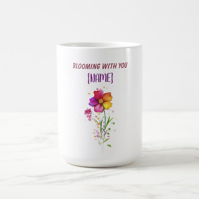Blooming Together Always Coffee Mug (Center)