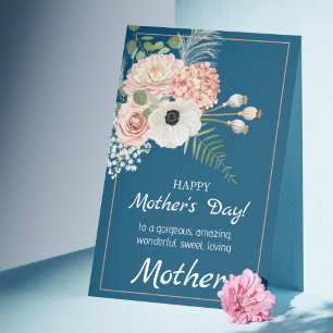 Blooming Together Rustic Mother’s Day Card with Pa