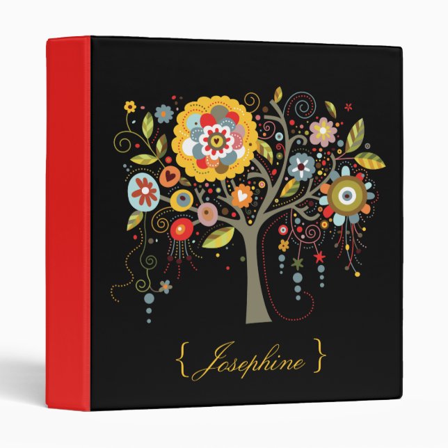 Blooming Tree Binder (Front/Spine)