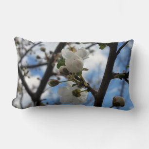 Blooming tree lumbar pillow