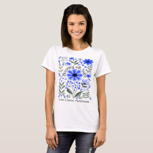 Blooming With Hope for a Colon Cancer Awareness T-Shirt