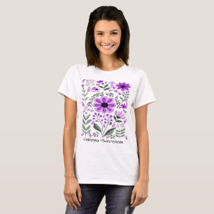 Blooming With Hope for a Epilepsy Awareness T-Shirt