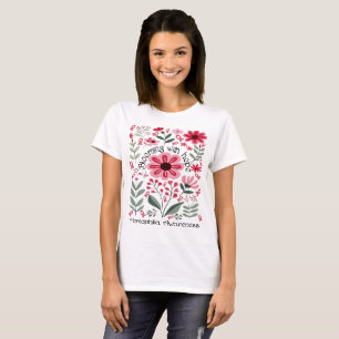 Blooming With Hope for a Hemophilia Awareness T-Shirt