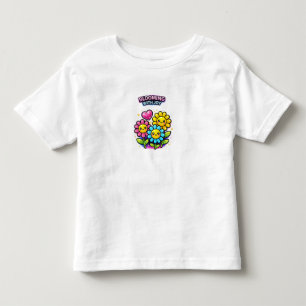Blooming With Joy Flowers – Cute Toddler Girl T-Sh T-shirt