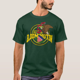 Bloomington Illinois State giftUSA T-Shirt
