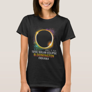 Bloomington Indiana Total Solar Eclipse April 8 20 T-Shirt