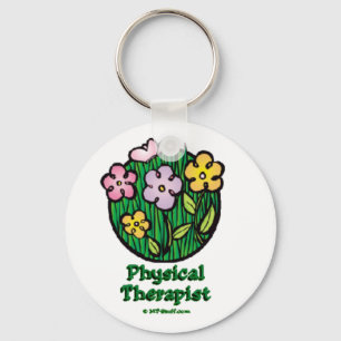 Blooms 1 PT Keychain