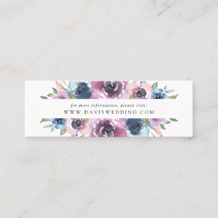 Blooms de minuit   Cartes de site Mariage