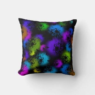 Blooms in the Shadows Throw Pillow
