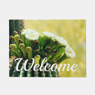 Blooms of a Saguaro Doormat
