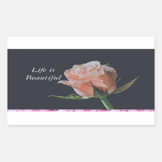"Blooms of Beauty:A rose inspired design " Sticker