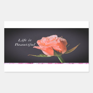 "Blooms of Beauty:A rose inspired design " Sticker
