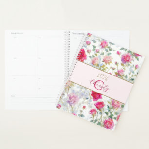 Blooms of Roses Planner