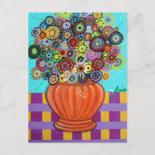 BLOOMS POSTCARD