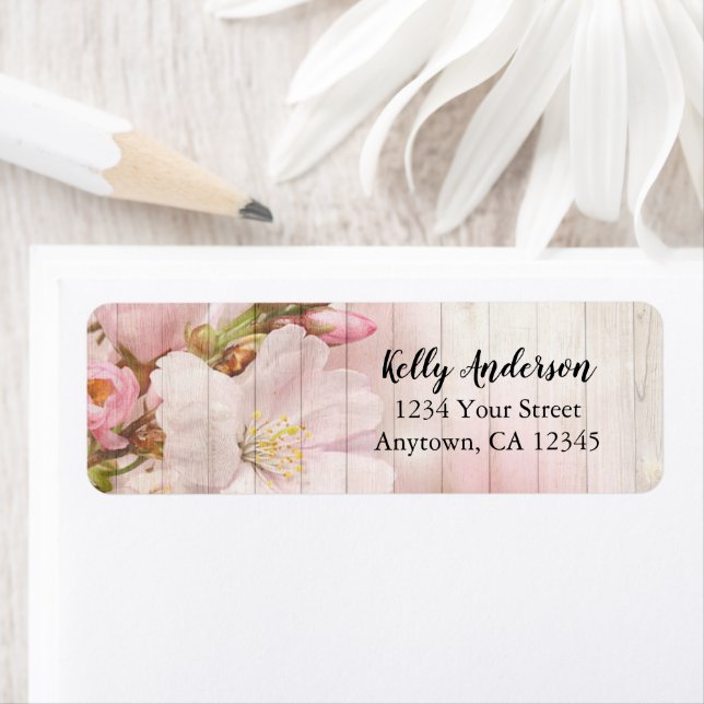 Blooms rustiques | Pink Cherry Blossom Adresse de  (En situation)