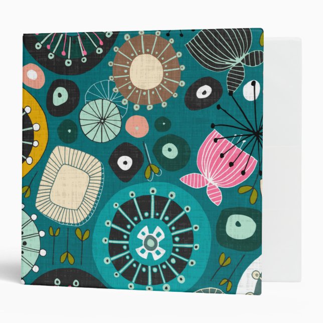 BLOOMS teal Binder (Front/Inside)