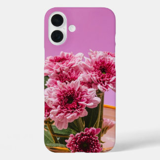 Bloomshell iPhone 16 Plus Case – Floral Elegance
