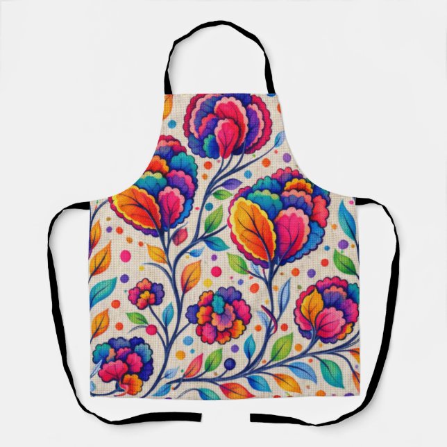 Bloomwave Tapestry Apron (Front)