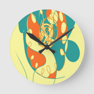 BloosK-Kimchuckle Round Clock
