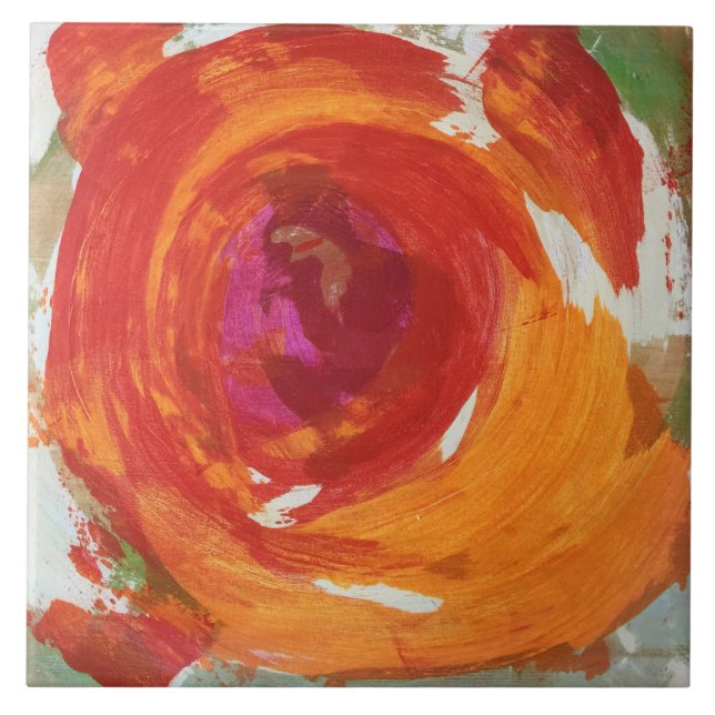 Blossom 6 x 6 Carreaux en céramique (Devant)