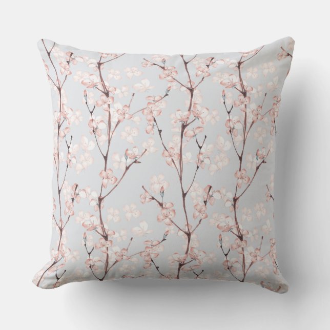 Blossom 7 throw pillow (Front)