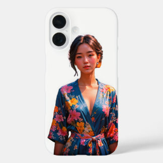Blossom Beauty Kimono iPhone 16 Case
