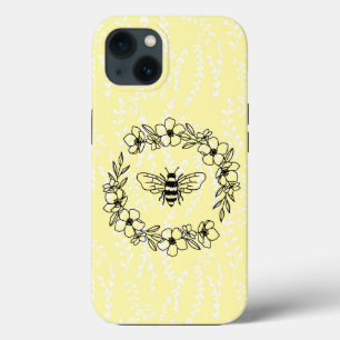 Blossom Bee Wreath Yellow Floral Case-Mate iPhone 13 Case