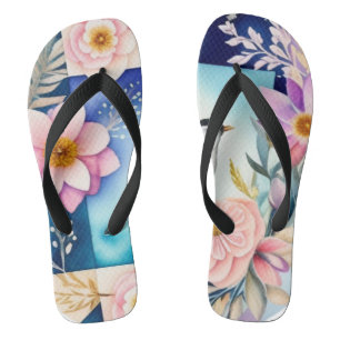 Blossom & Bird Flip Flops