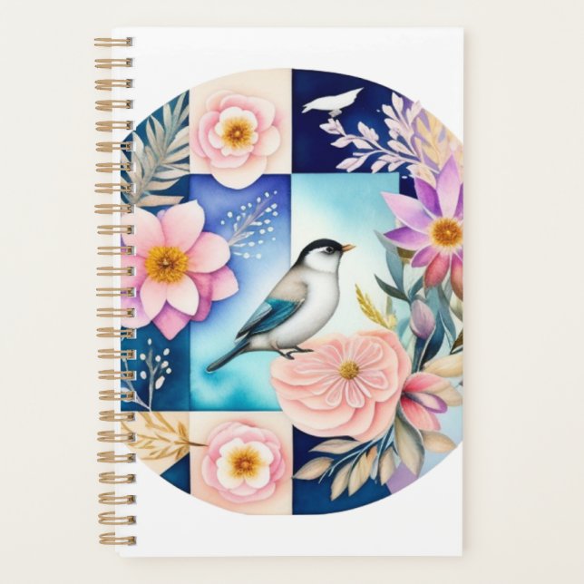 Blossom & Bird  Planner (Front)