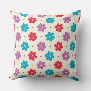 Blossom Bliss Throw Pillow