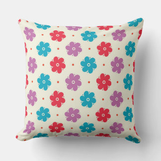 Blossom Bliss Throw Pillow