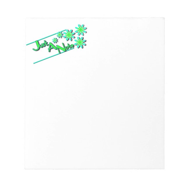 Blossom Bloom Notepad (Front)