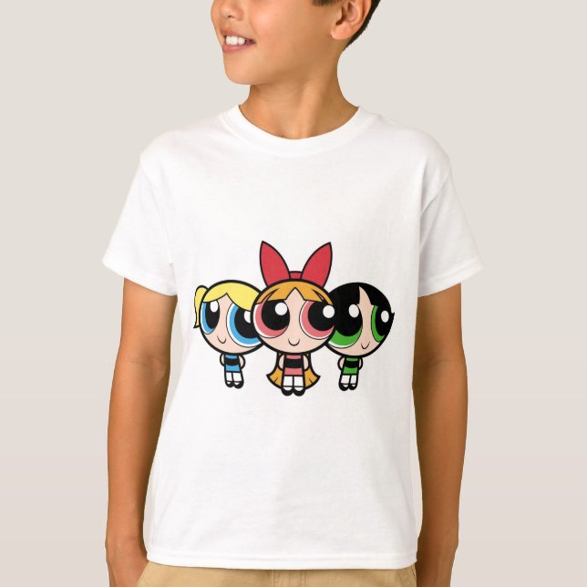 Blossom, Bubbles, and Buttercup: Unleash T-Shirt (Front)