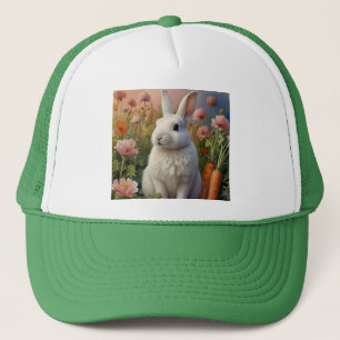 Blossom Bunny & Carrot Patch Trucker Hat 