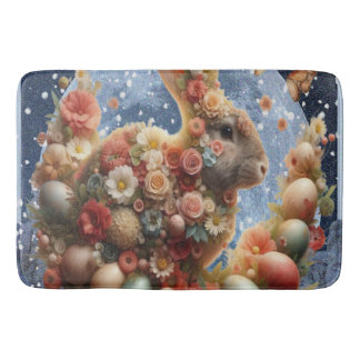 Blossom Bunny Easter  Bath Mat